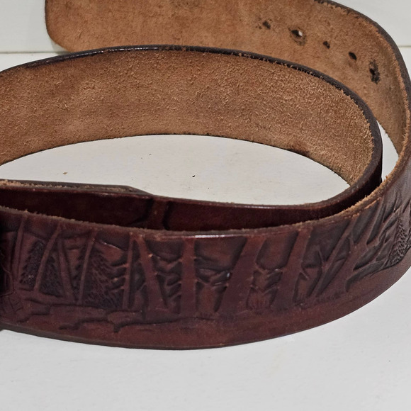 Vintage 1977‎ Raintree Pheasant Belt 39 inches Size L - Picture 2 of 5